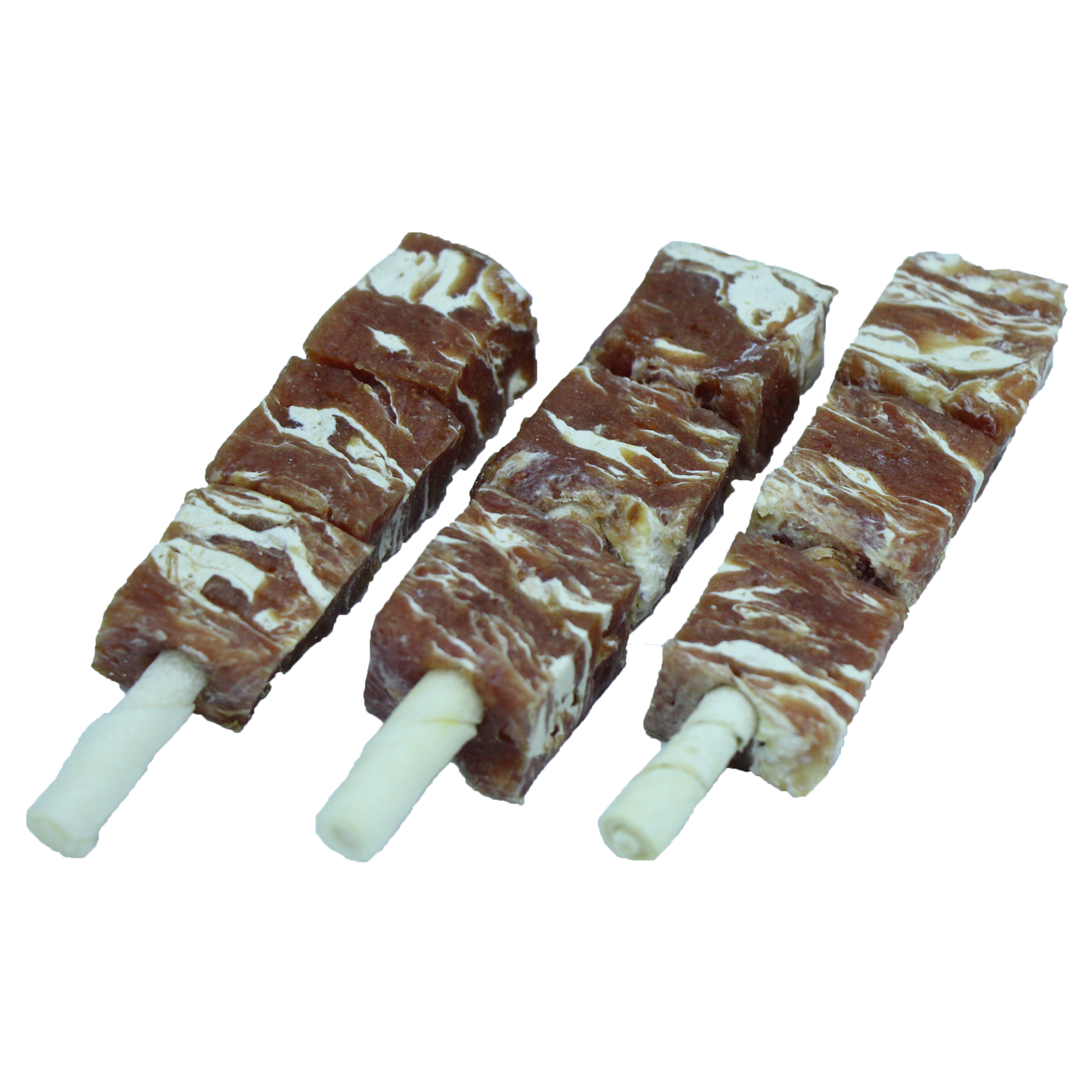 Duck cod kebab - rawhide